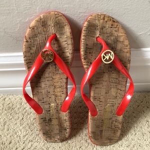 Michael Michael Kors Gel Flip Flops